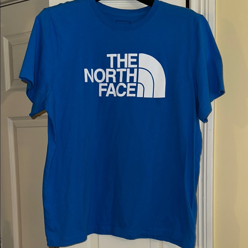 TNF The North Face Light Royal Blue Women's Tee T-Shirt Size XL